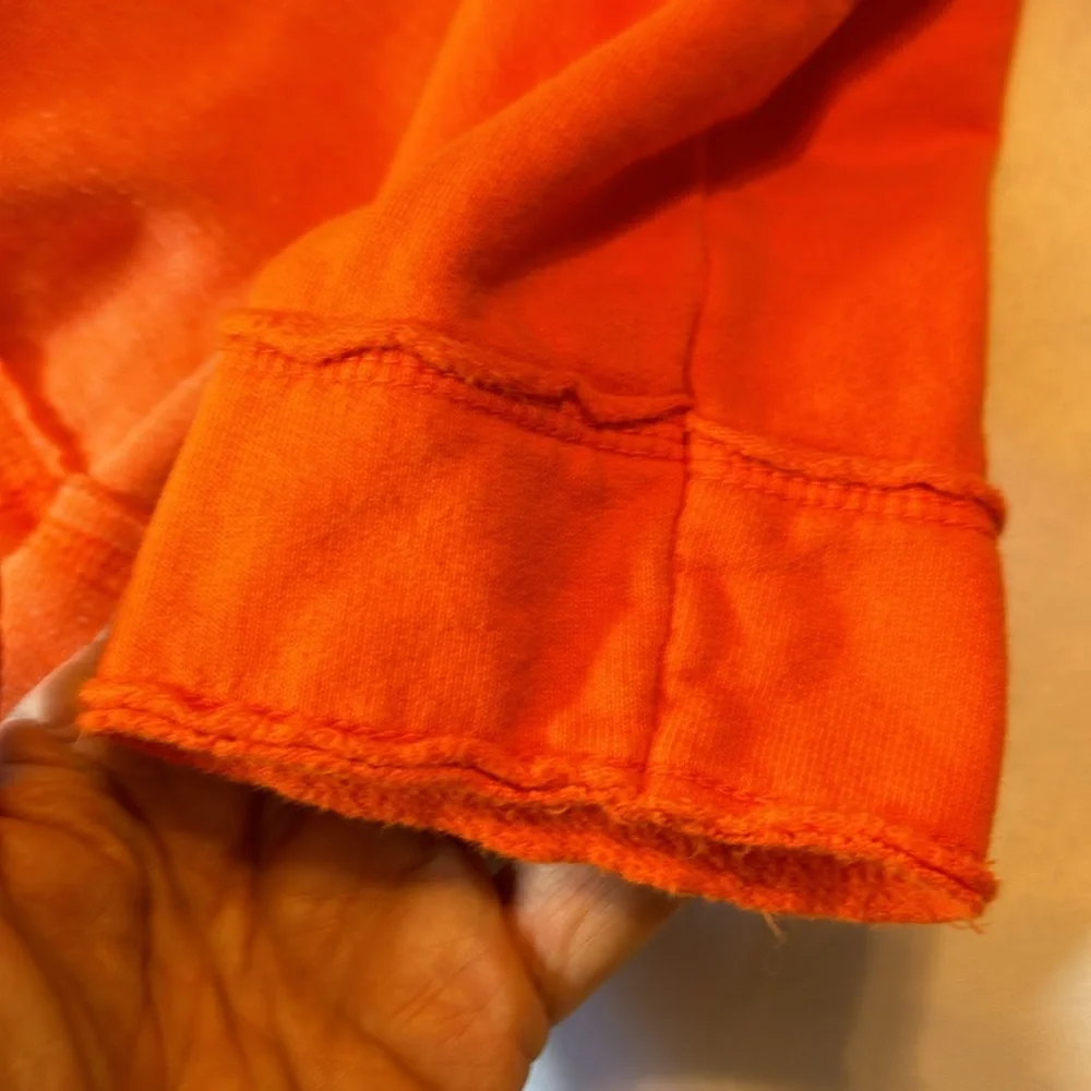 Clemson  Tigers Orange Hoodie National Championship Game 2016 Medium